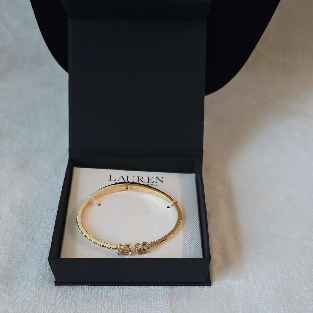Lauren Ralph Lauren Gold Bracelet with Silver Details‎